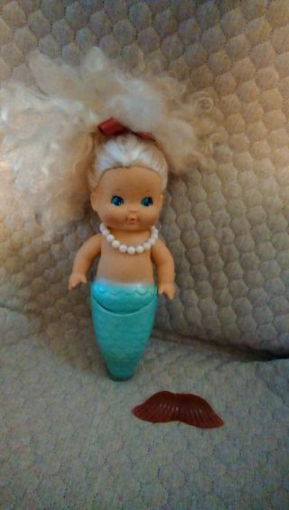 Vintage Tomy Sweet Sea Mermaid Doll 1985 Tlc