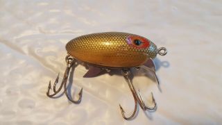 Vintage Clark Water Scout 300 Wood Antique Fishing Lure.  Old Lure. 2