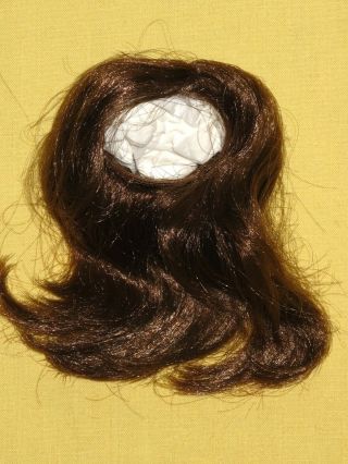 Brunette Shoulder Length Doll Wig - Size 5 - 6
