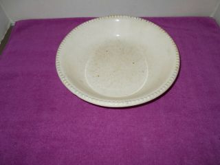 Antique/vintage White Serving Bowl Or Deep Dish Pie Plate