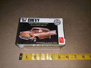 Vintage Amt 1957 Chevy 1:43 Scale Model Kit