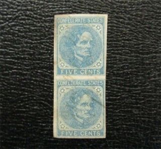 Nystamps Us Csa Confederate Stamp 7 $48 M14x966