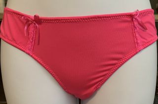 Vintage Hot Pink Color Bikini Panty Size Medium