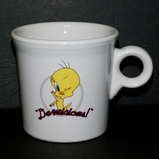 Looney Tunes Tweety Bird Mug Fiestaware De - Wicious Warner Bros White