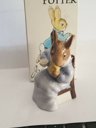 1985 John Beswick Beatrix Potter Cottontail Figurine Figure Porcelain