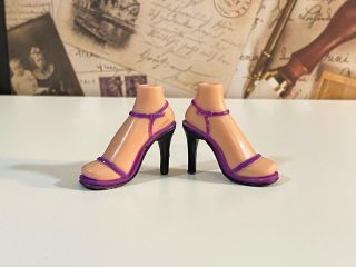 Bratz Doll Head Gamez Cloe Meygan Dan Jade Skin Tone Purple Heels Ultimate Pair