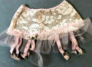 Pink Girdle By Jeanstyles For Vintage Mid - Century Cissy Doll Jean Styles - Xcma1