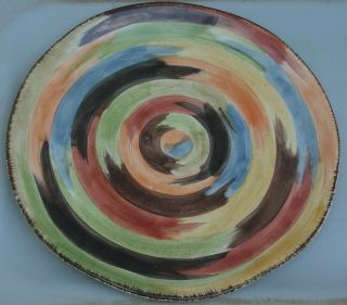 Tabletops Lifestyles Calvia Salad Plate ? Hand Painted Crafted