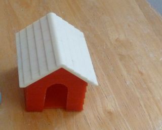 Doll House Ideal Red Dog House Pet Furniture