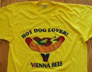 Vtg 80s Paper Thin Hot Dog Lover Gay Lgbt T - Shirt Single Stitch M Screen Stars