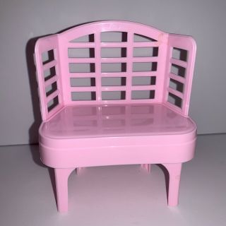 1996 Barbie Doll House Folding Pretty Cottage Home Replacement Fireplace Chair