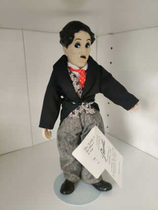 Vintage 1990 Presents Charlie Chaplin Little Tramp Doll