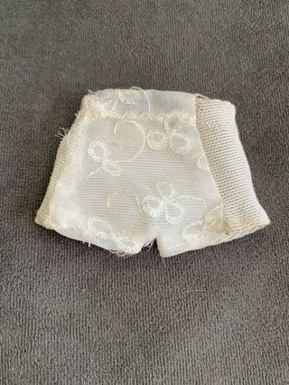 Madame Alexander Cissette Doll Panties White Netted Lace