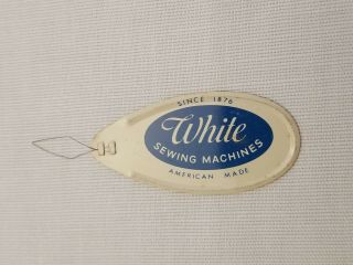 White Sewing Machines Advertising,  Needle Threader Vintage