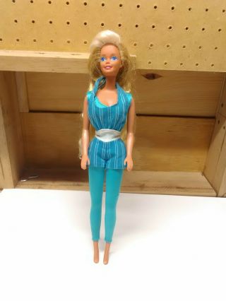 Vtg Mattel Barbie 1966 Malaysia Long Hair