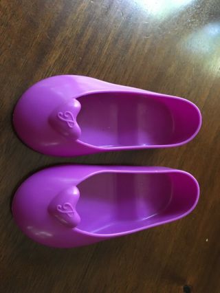 My Size Barbie Disney Princess Tangled Rapunzel Purple Doll Shoes Replacement