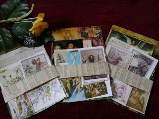 Vintage Paper Angels & Fairies Faeries Images Pictures For Art Craft Journals
