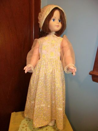 Vintage Eegee Walker Doll 31” Hair Tlc