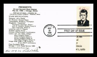 Dr Jim Stamps Us Presidents John F Kennedy First Day Cover Limited Edition