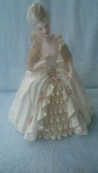 Vintage Marie Antoinette Figurine By Florence Ceramics Of Pasadena