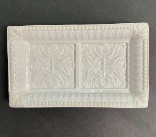 Lenox Butlers Pantry Rectangle Divided Serving Plate 8 3/4” X 5 1/4”