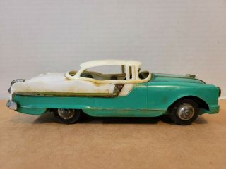 Vintage Green/white 2 - Tone Unknown Plastic Model Car