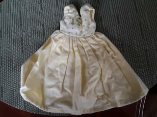 Dress Clothes For Mary Hoyer 14 Inch Doll Yellow Glown Dress