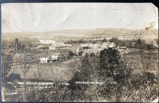 Antique 1920 Oregon Illinois Postcard Sinnissippi Farm Near Sterling Rockford Il