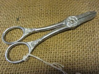 Vintage Wiss Chrome Pruning Shears Antique Tool Tools Plant Plated 3537