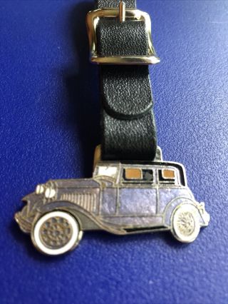 Vintage Antique Pocket Watch Fob Ford Model A 1931