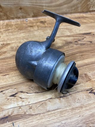 Vintage Bache Brown Airex Spinster Half Bail Spin Fishing Reel