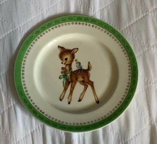 Alfred Meakin Side Plate Bambi Design Vintage