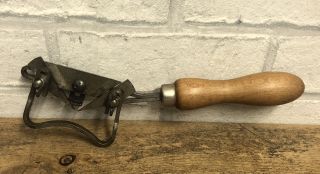 Vintage Leather Cutting Tool.