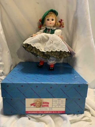 Austria - 598 - Vintage Madame Alexander - 8 " Doll In