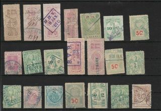 Switzerland Revenue,  Local Post Stamps Lot Ref 26739