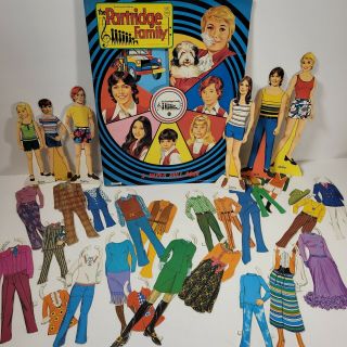 The Partridge Family Paper Doll Book Artcraft Vintage 1971 Authorized Edition