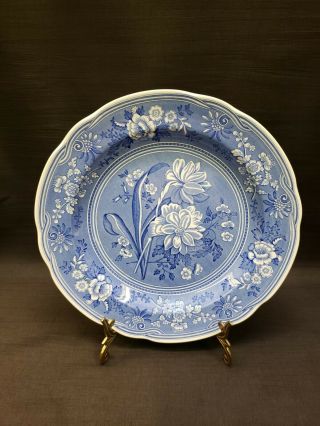 The Spode Blue Room Collection; England 10 1/4 " Plate: Botanical