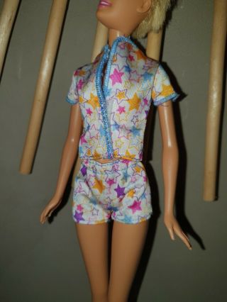 Tenue De Nuit Pyjama Pour Poupée Mannequin 30 Cm Vintage Barbie Ou Similaire