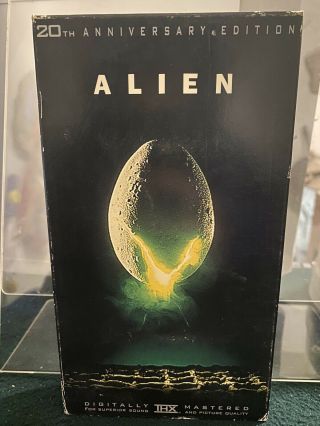 Alien Vintage Vhs 1999 20th Anniversary Edition