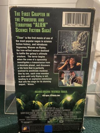 Alien Vintage VHS 1999 20th Anniversary Edition 2