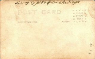 Antique WWI RPPC Postcard 
