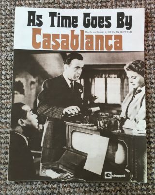 As Time Goes By - Casablanca - Sheet Music