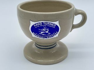 Vintage Marshall Pottery Mug Hand Turned Signed Coffee Tea Cup Handmade