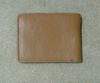 Vintage Saddleman ' s Wallet Brazil Brown Leather Rafter M Bi - Fold 3