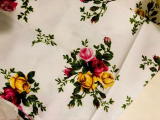 Royal Albert Old Country Roses Napkin 1ps 19”x 19”cotton Rare Collectible