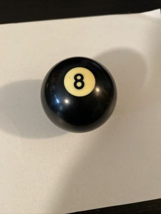 Vintage Black Eight 8 Ball Pool Billards