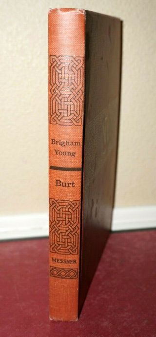 Brigham Young Life Stories Signed by Olive Burt 1956 1STED LDS Mormon Vintage HB 2