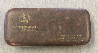 Vintage Razor Blade Sharpener Rolls Razor With Case And Instructions