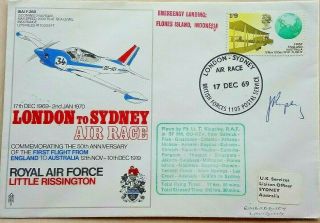 1969 London Australia Air Race Flight Emergency Landing Flores Island Indonesia