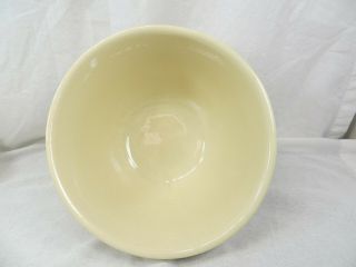 Vintage McCoy Pottery Blue and Pink Banded Mixing Bowl Large 12 Inch 3